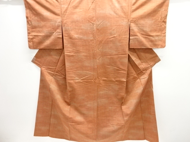 JAPANESE KIMONO / ANTIQUE KIMONO / SILK / TSUMUGI / WOVEN MIST
